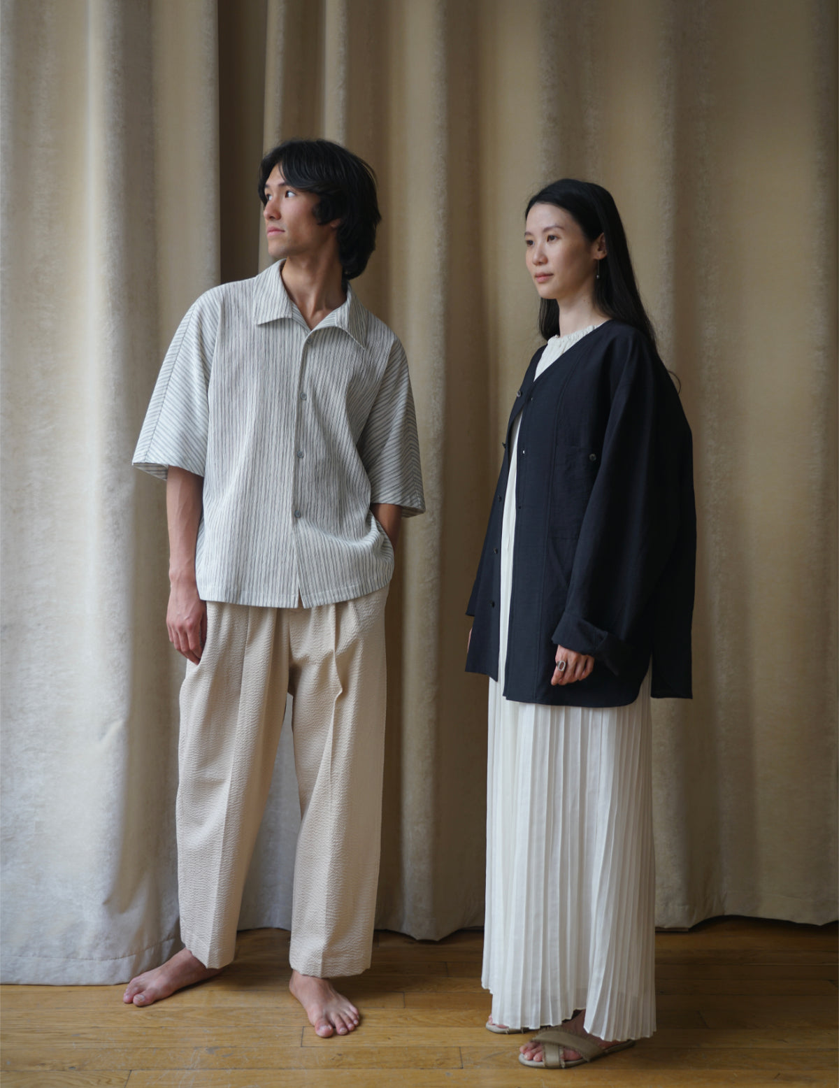 Pleats Texture Shirt