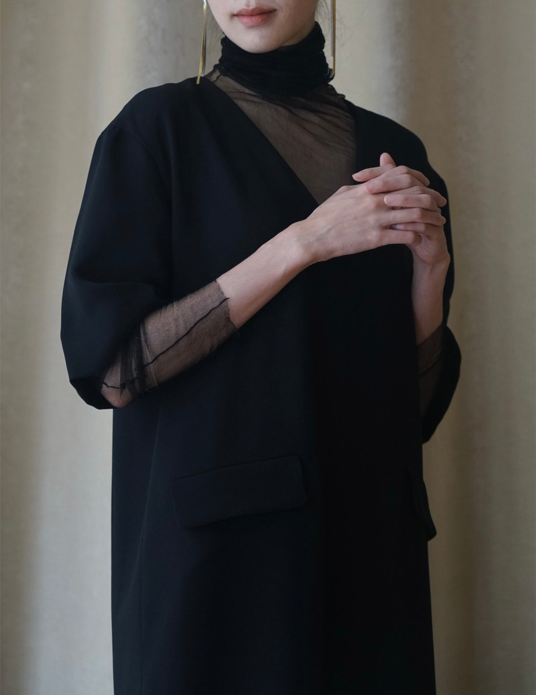 Daviana Dress・Black