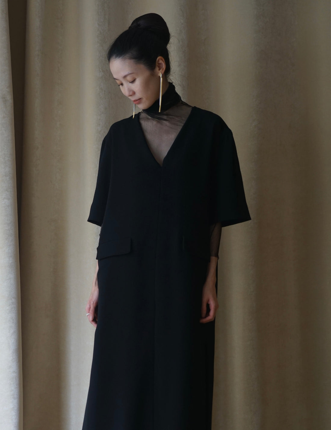 Daviana Dress・Black
