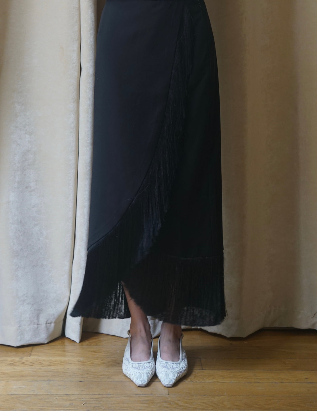 Milk Skirt “Bakhroma”・Black