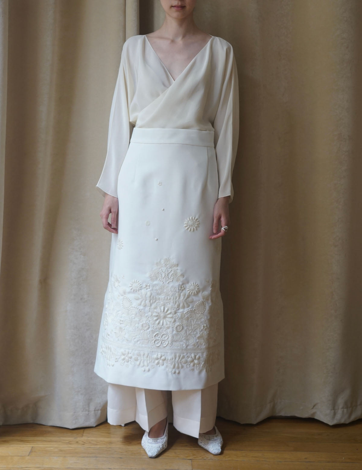 MIlk Embroidered “Plakhta”