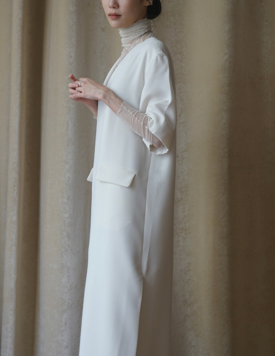 Daviana Dress・Ivory
