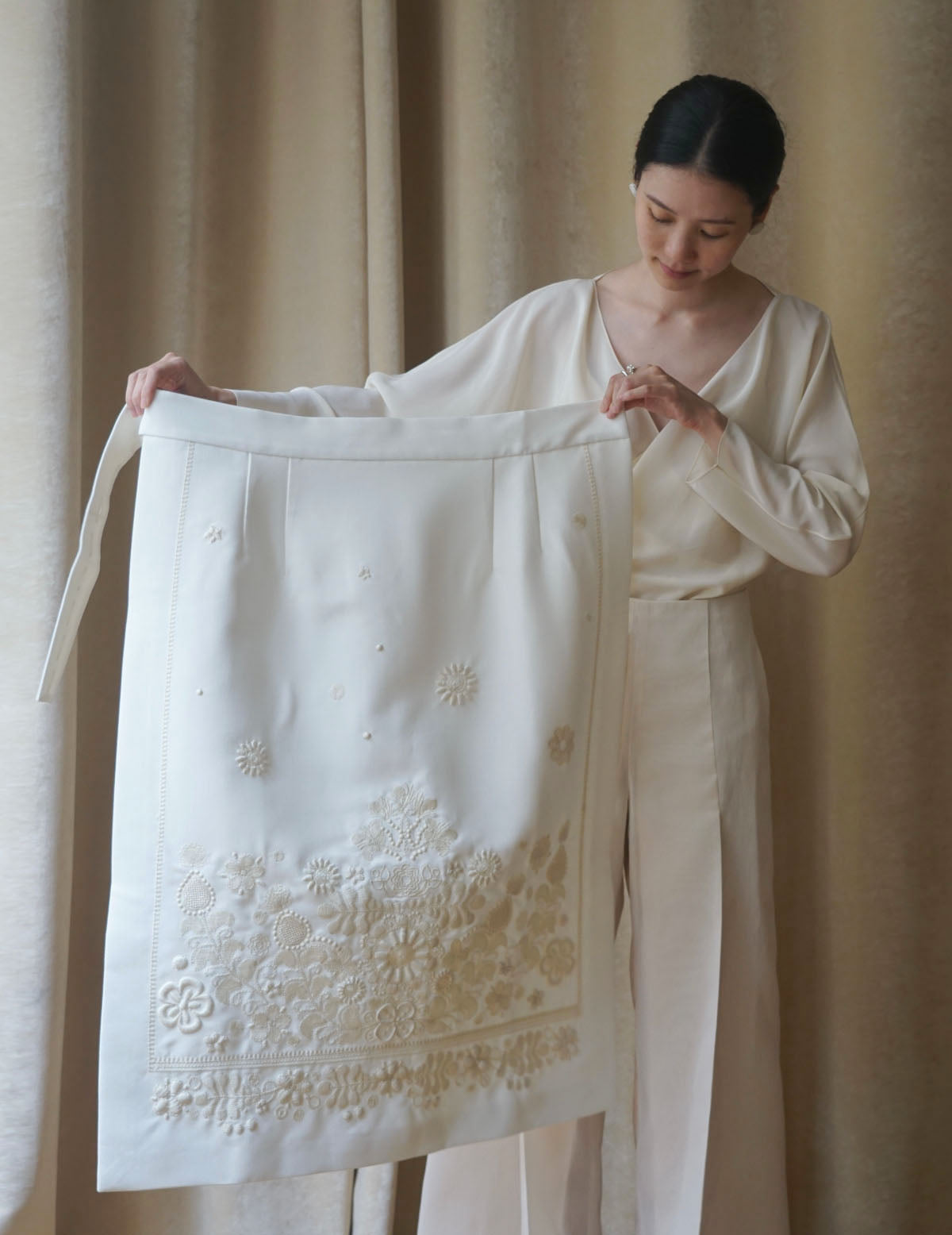 MIlk Embroidered “Plakhta”