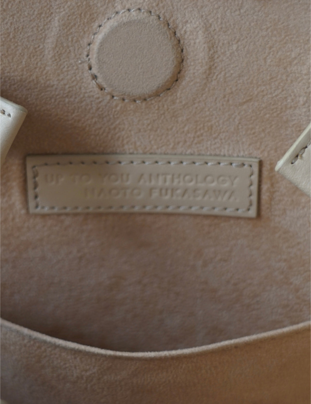 Up To You | 深澤直人飛機窗包．OFF WHITE （大）