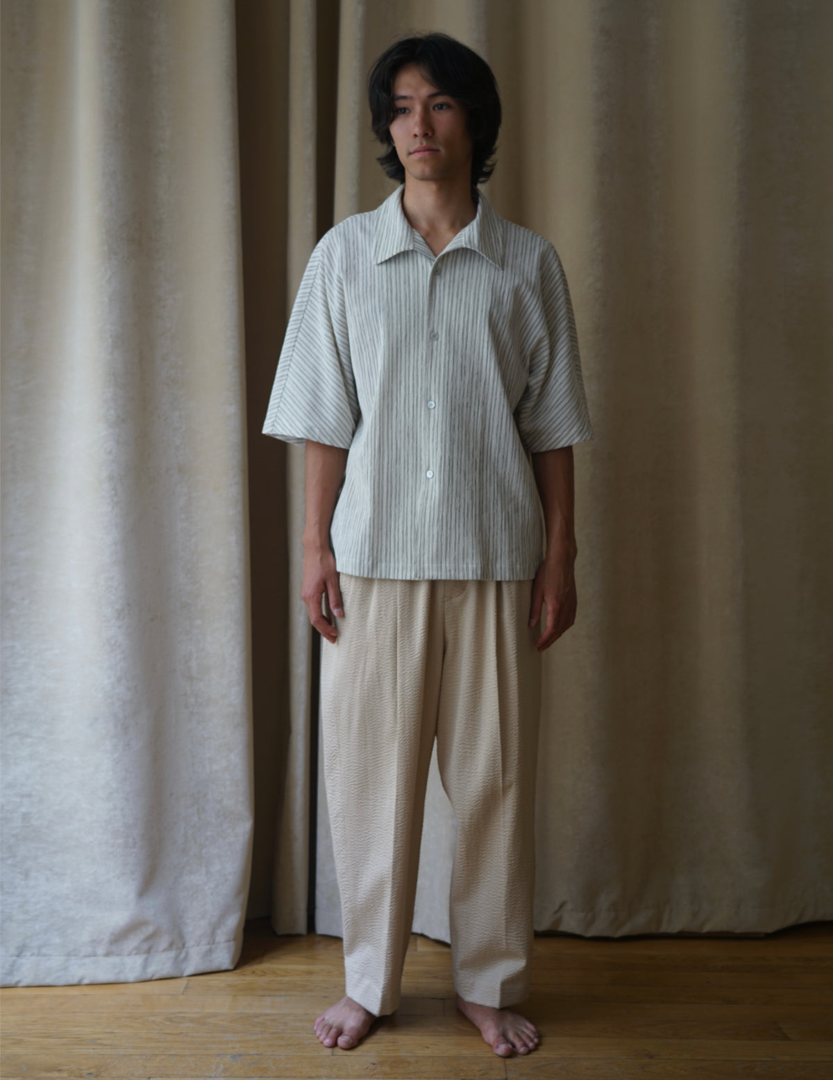 Pleats Texture Shirt