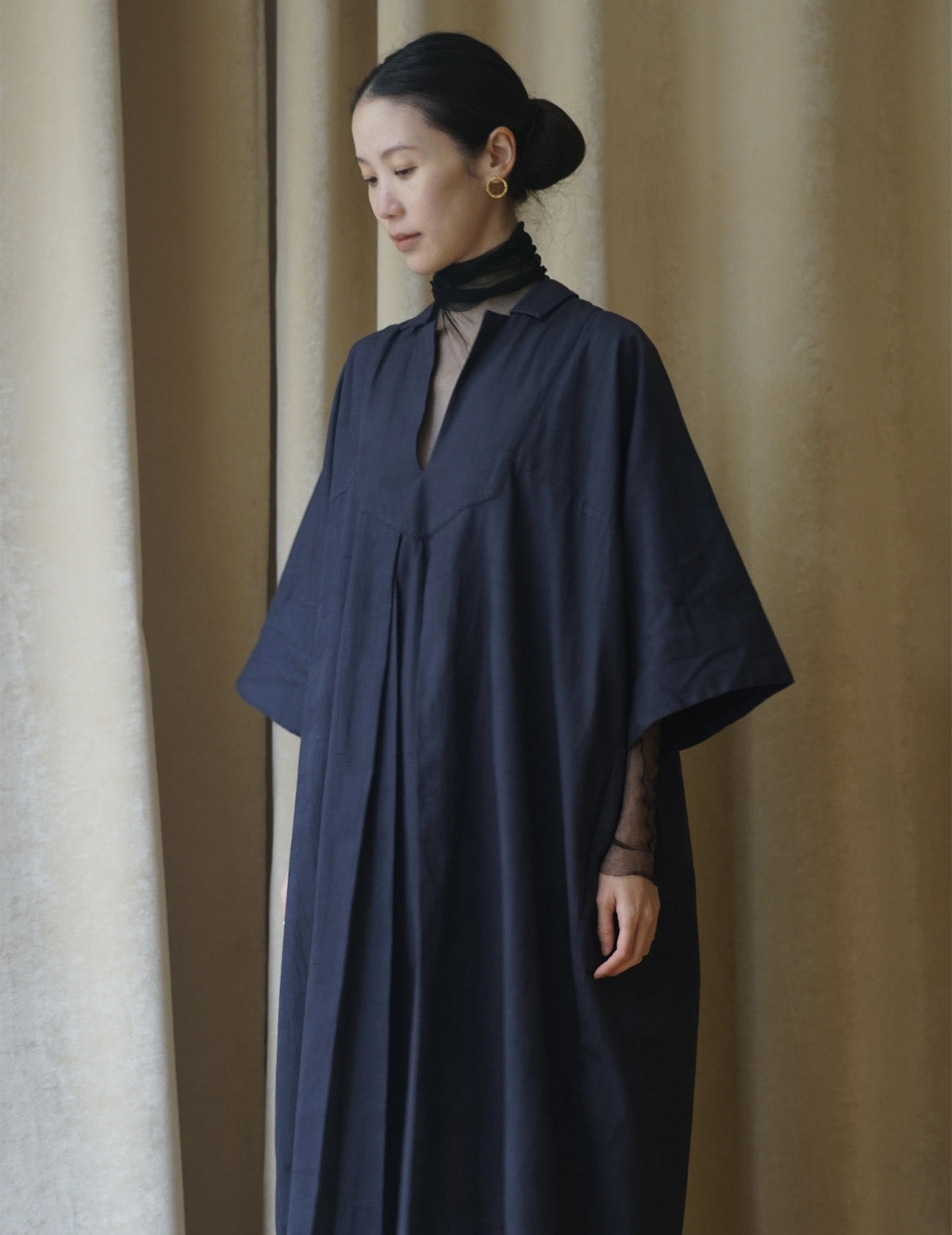 Licorice 連身裙・深靛青