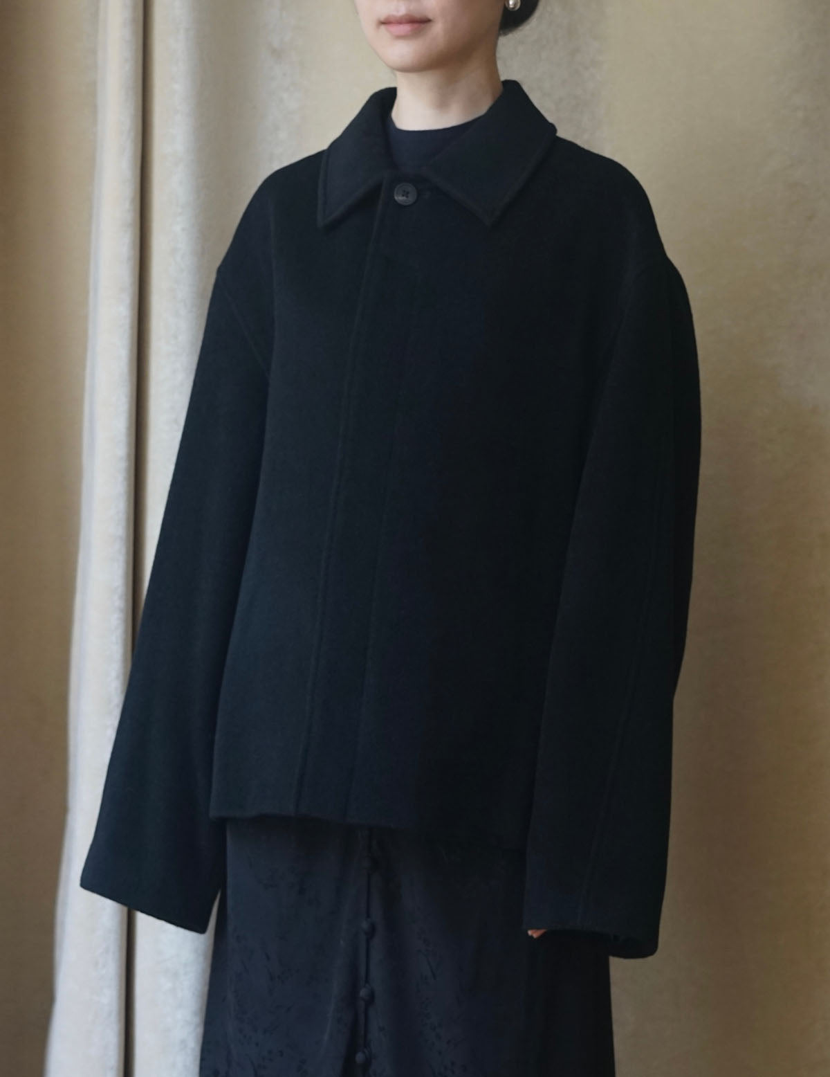 Quilted Back Yoke Jacket