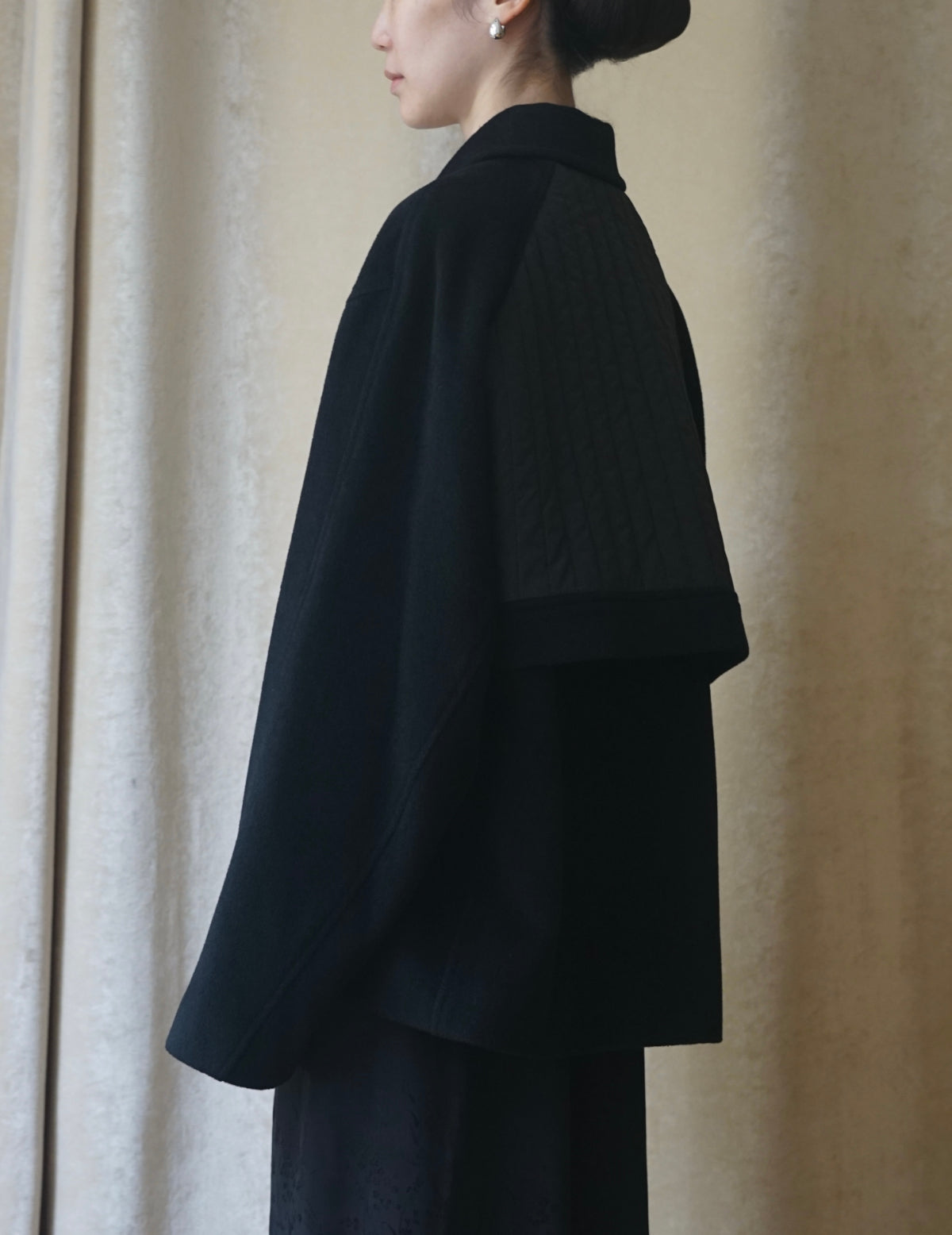 Quilted Back Yoke Jacket