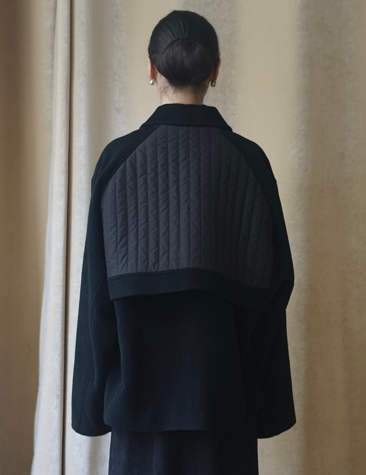 Quilted Back Yoke Jacket