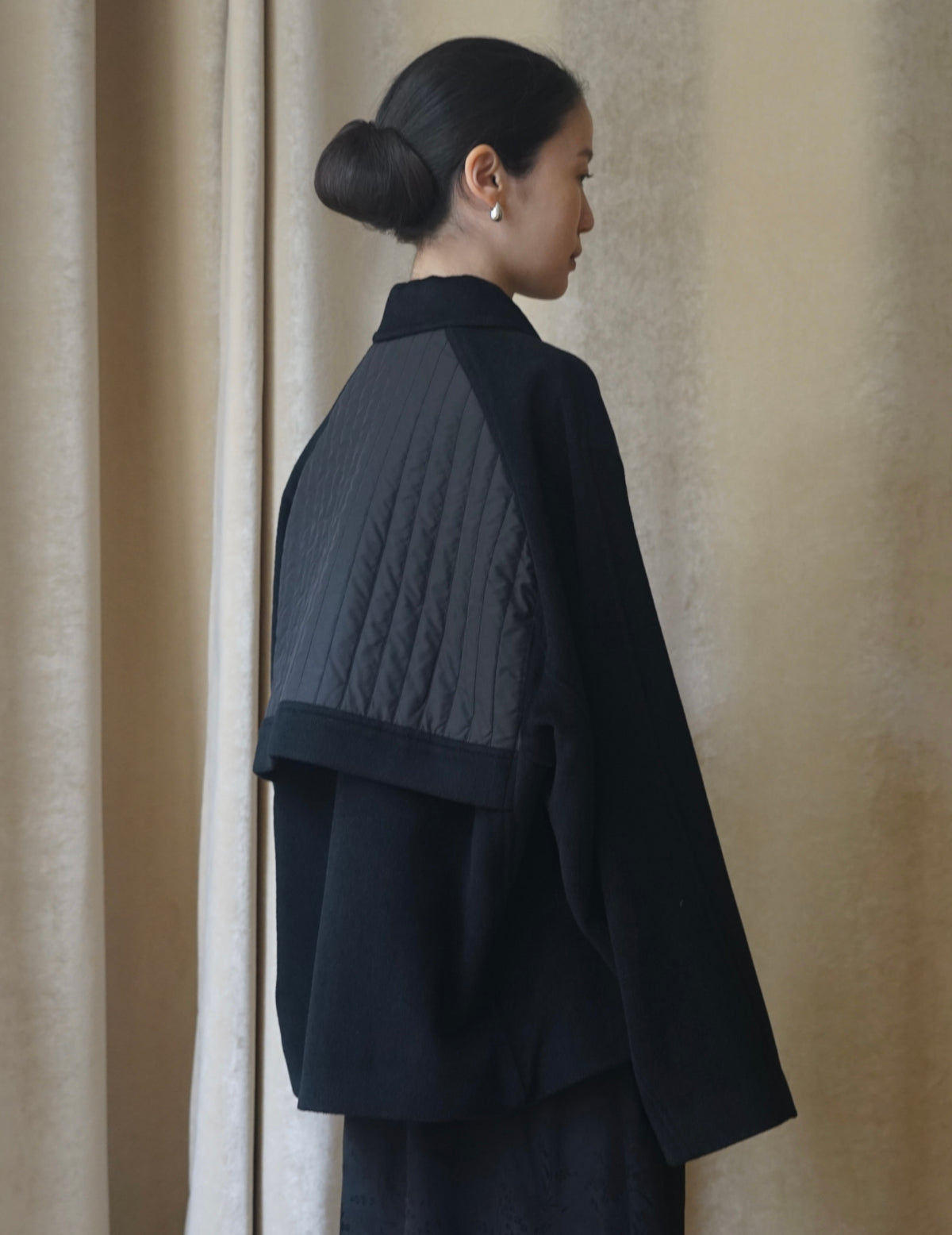 Quilted Back Yoke Jacket