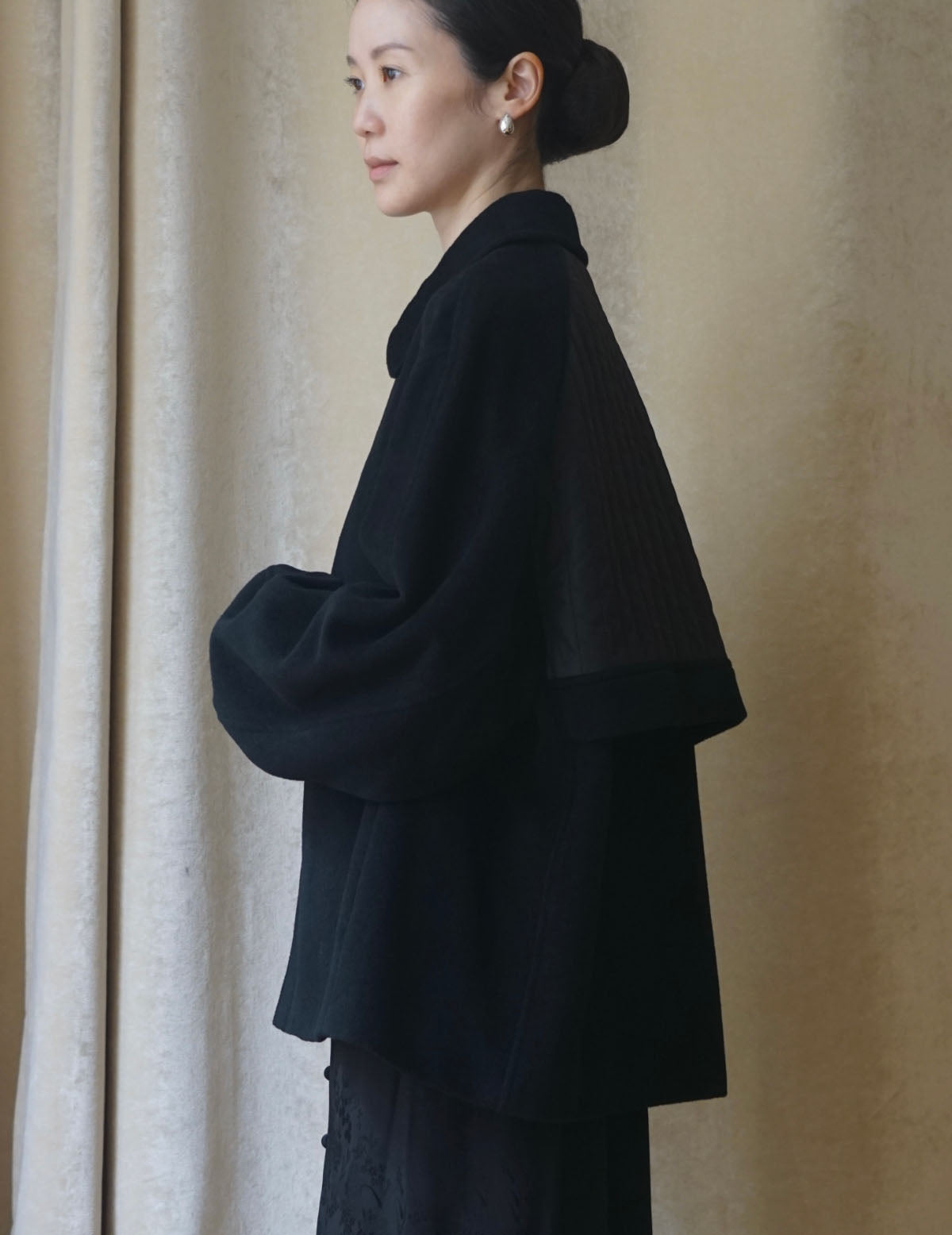 Quilted Back Yoke Jacket