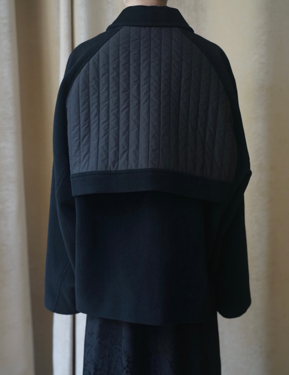 Quilted Back Yoke Jacket