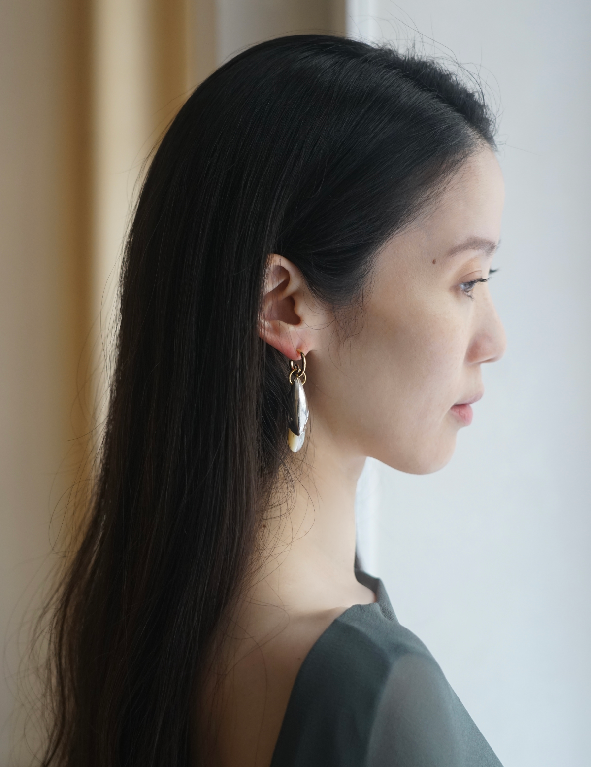 Pre-Order｜Silver Swan Earring