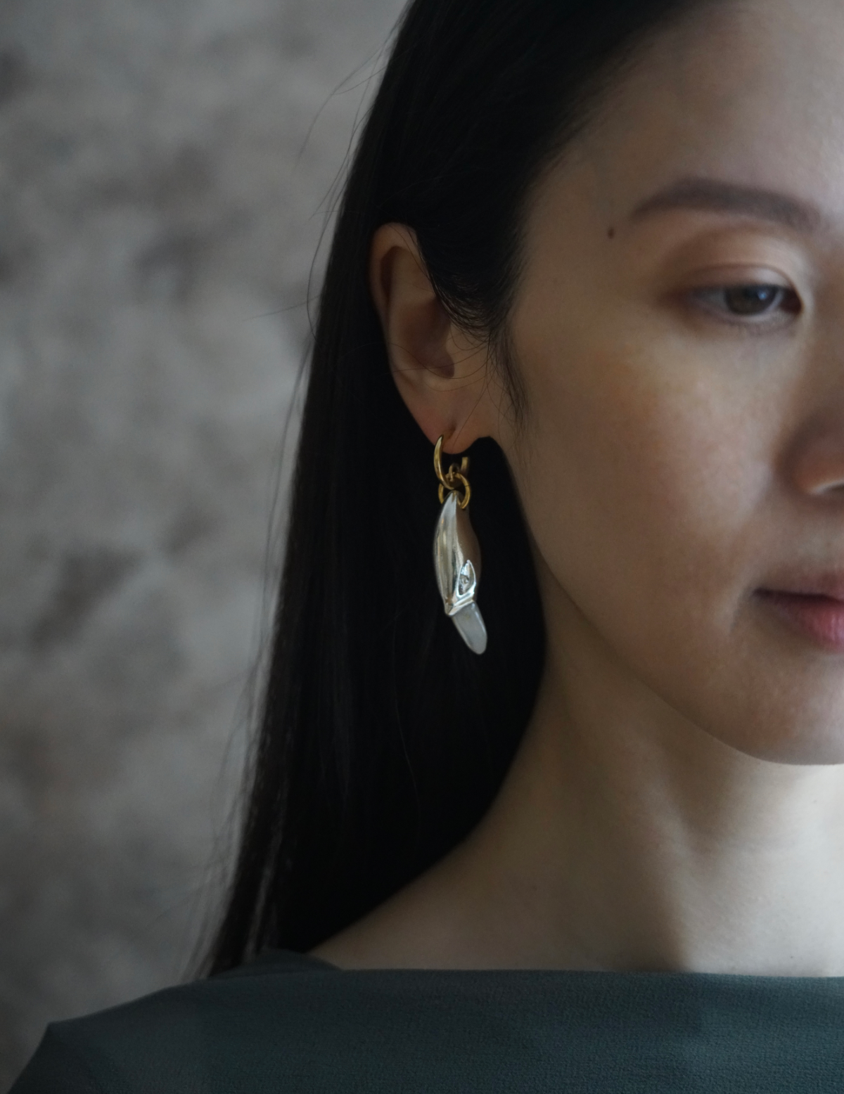 Pre-Order｜Silver Swan Earring