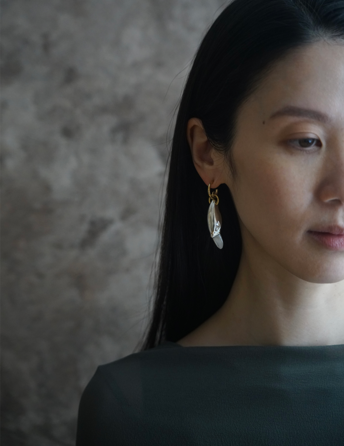Pre-Order｜Silver Swan Earring