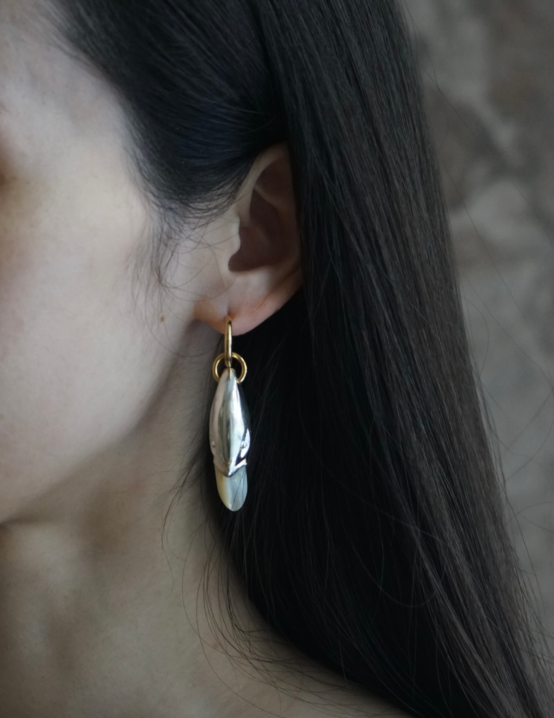 Pre-Order｜Silver Swan Earring