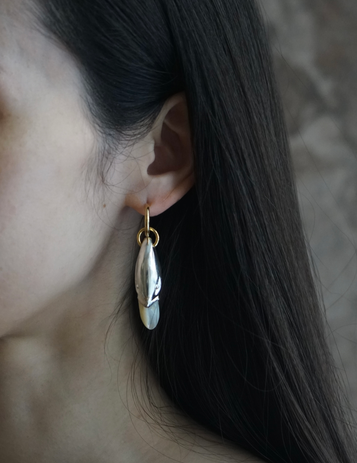 Pre-Order｜Silver Swan Earring