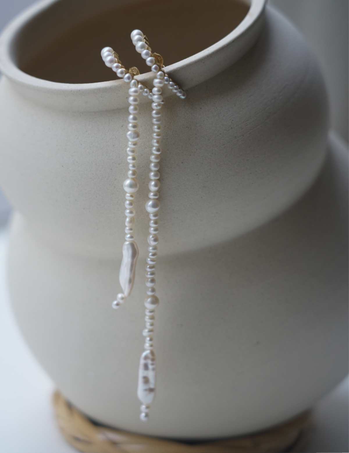 Pre-Order｜Lake Pearl Earrings