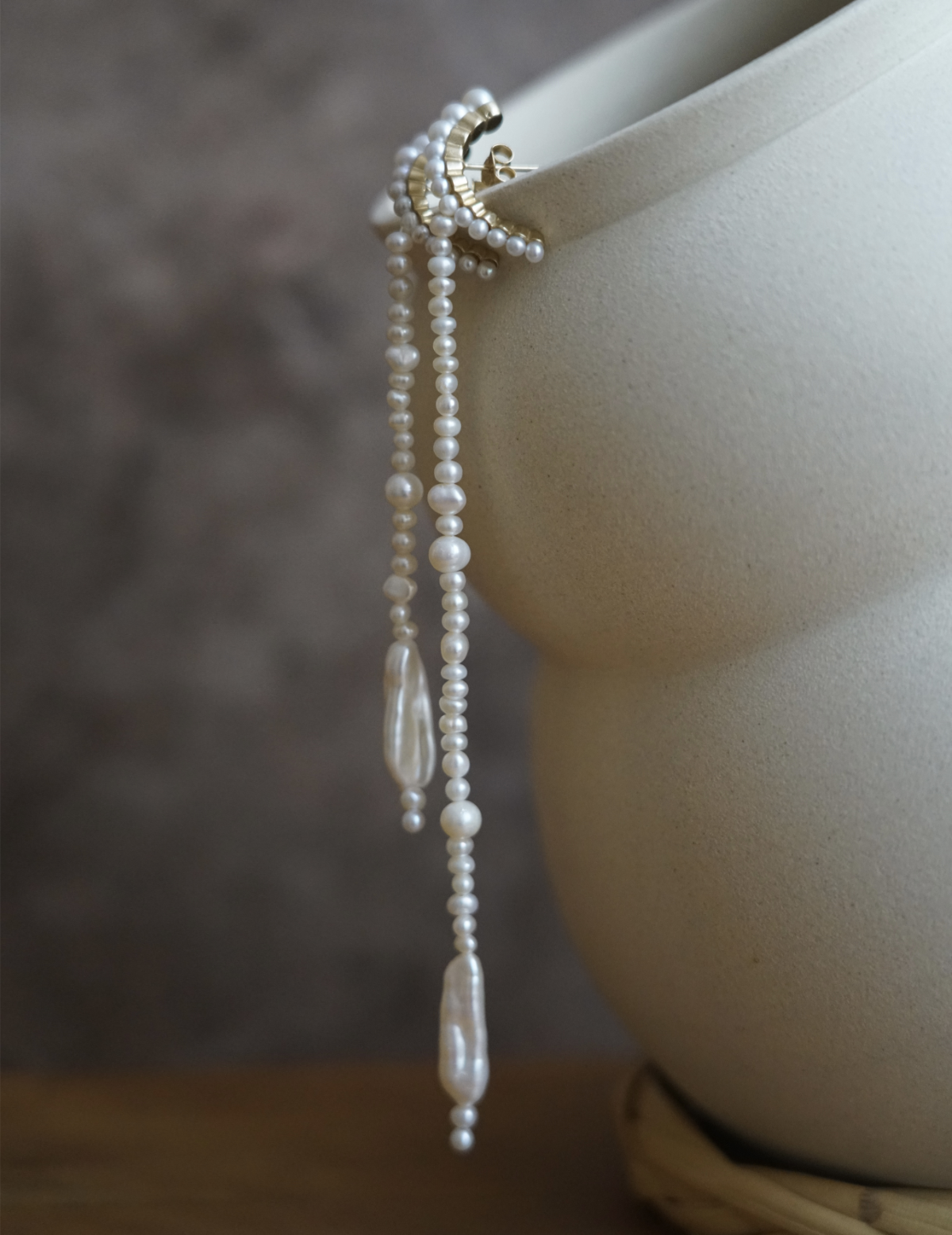 Pre-Order｜Lake Pearl Earrings