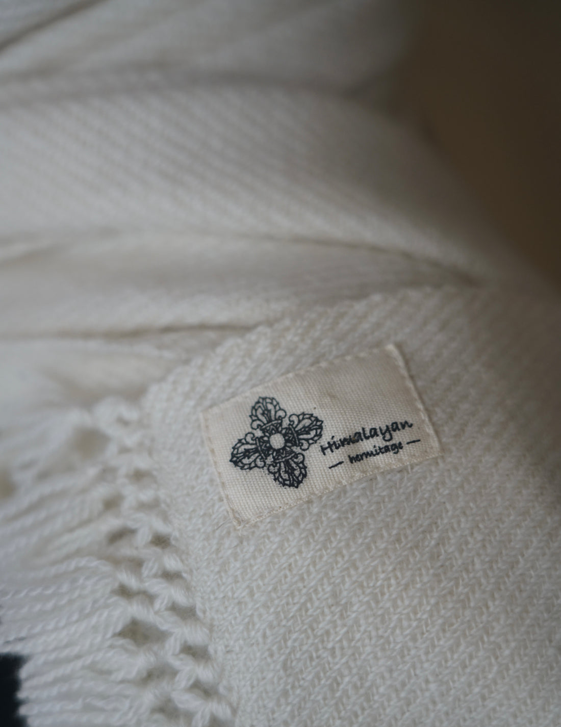 Classic Pure Cashmere Scarf・Cream