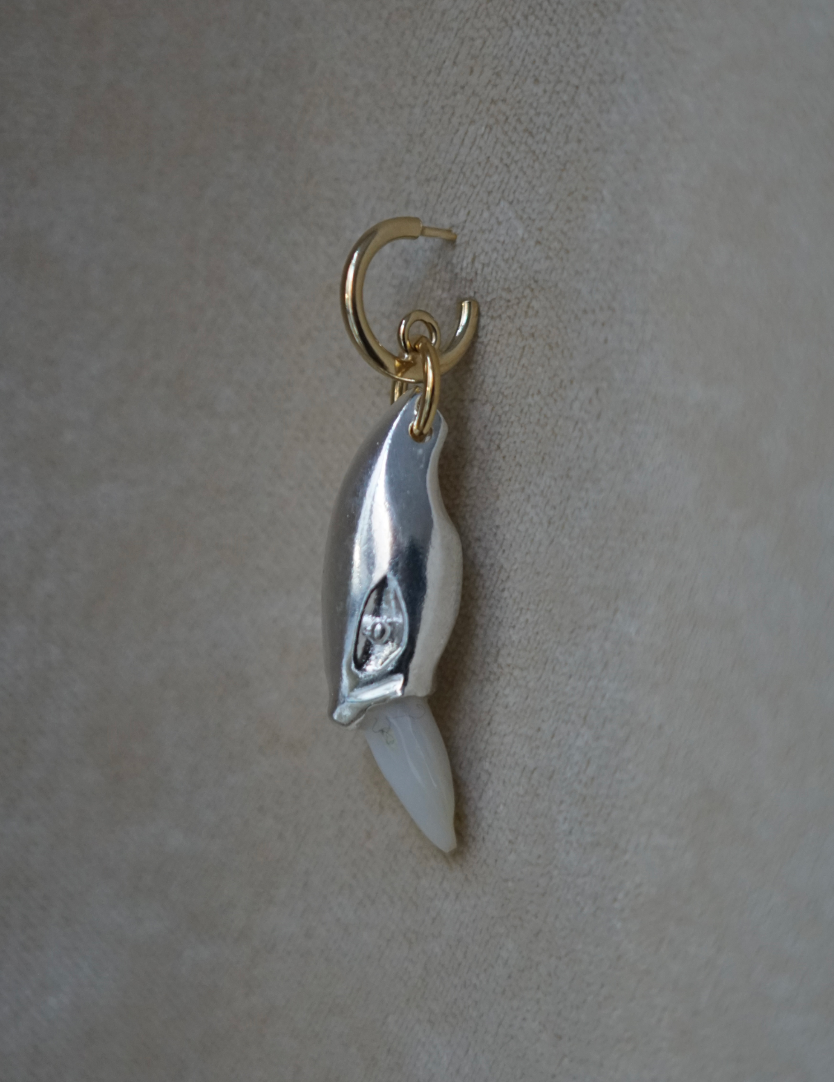 Pre-Order｜Silver Swan Earring