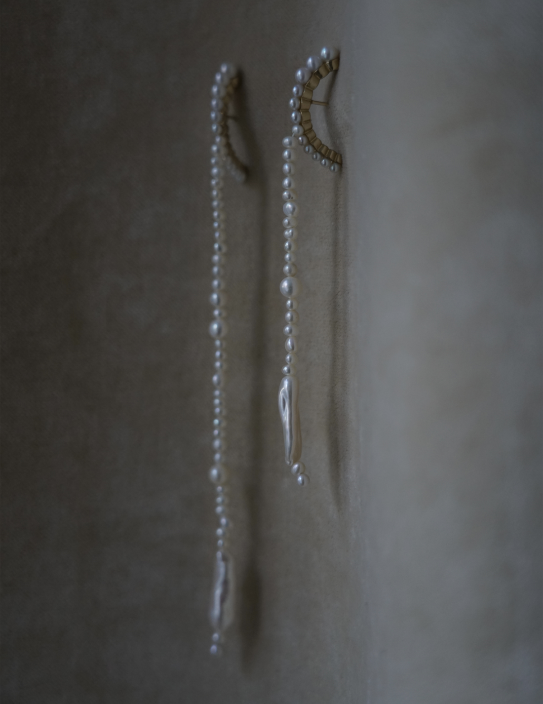 Pre-Order｜Lake 不對稱珍珠耳環