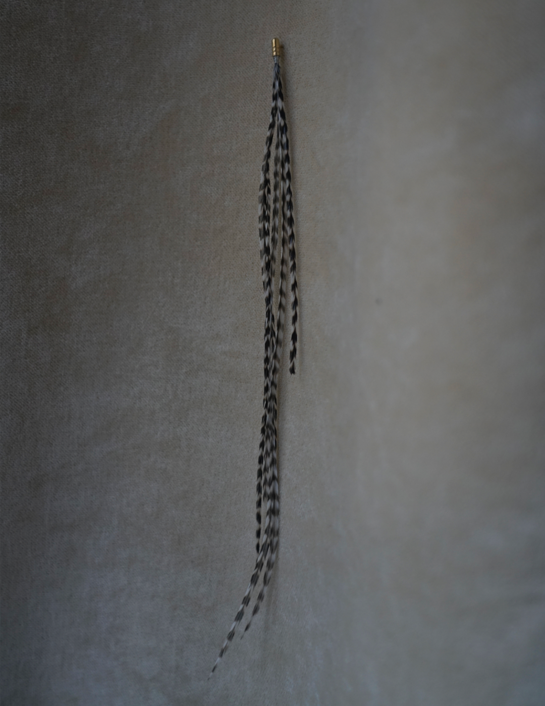 Feather Earring・Grizzly