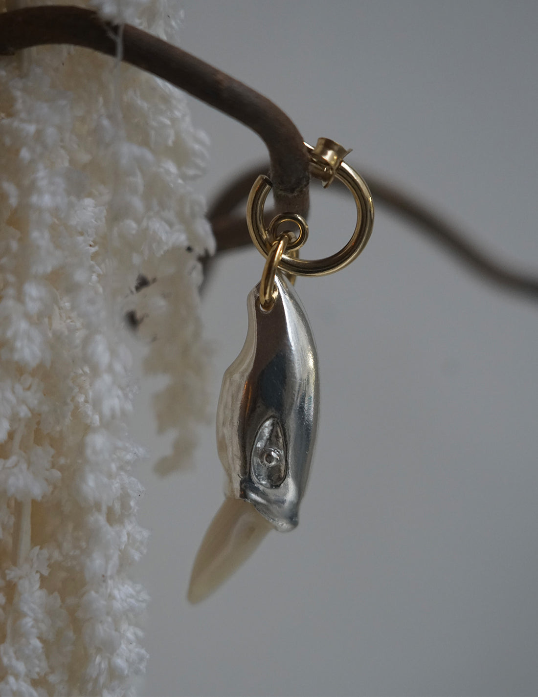 Pre-Order｜Silver Swan Earring