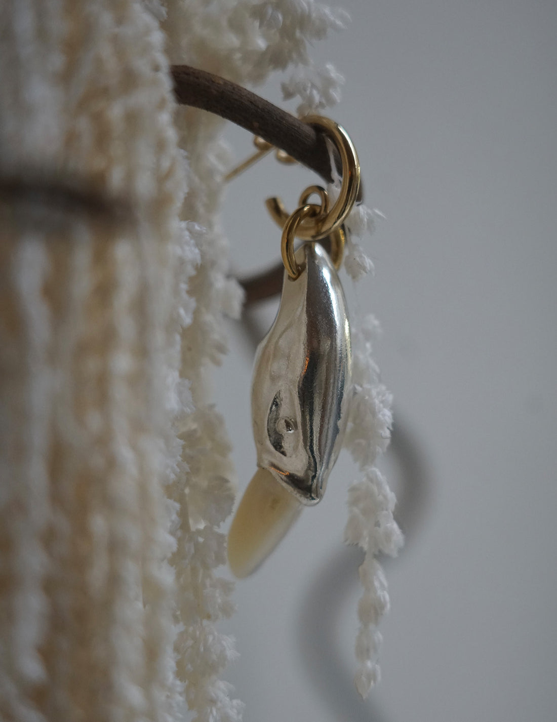 Pre-Order｜Silver Swan Earring