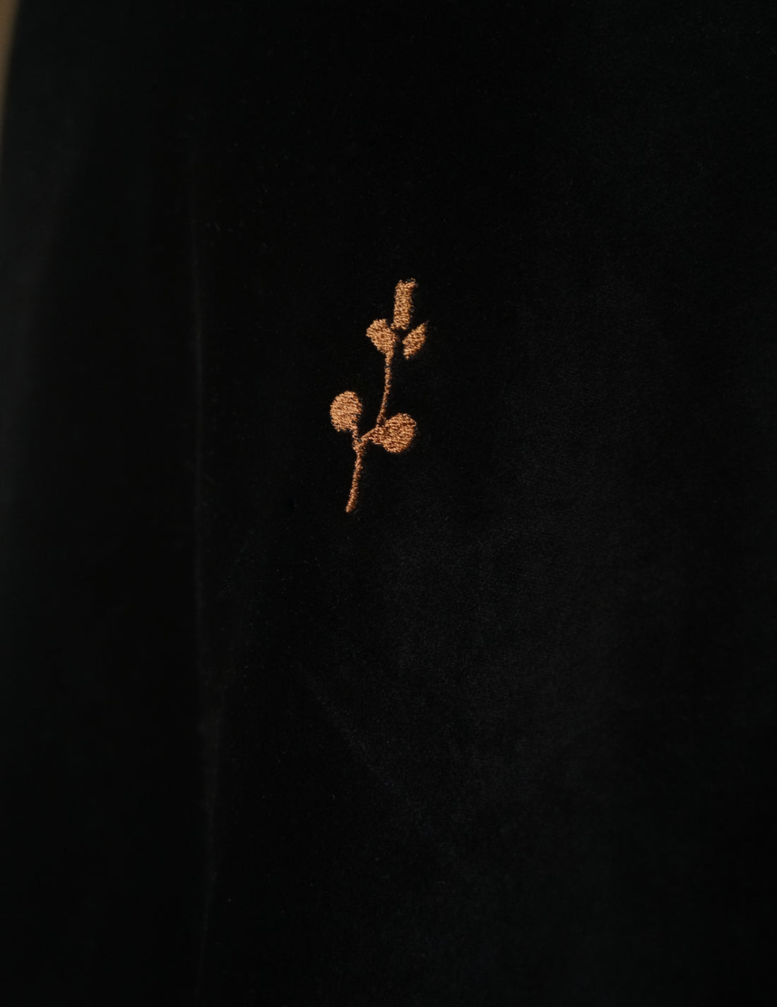 Velvet Black “Rose” Skirt