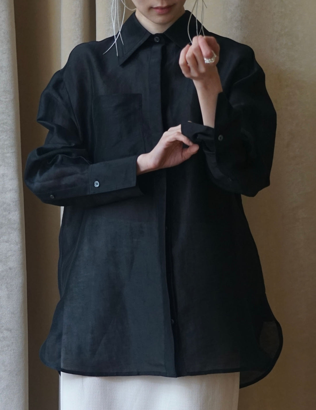 Sira Shirt・ Black