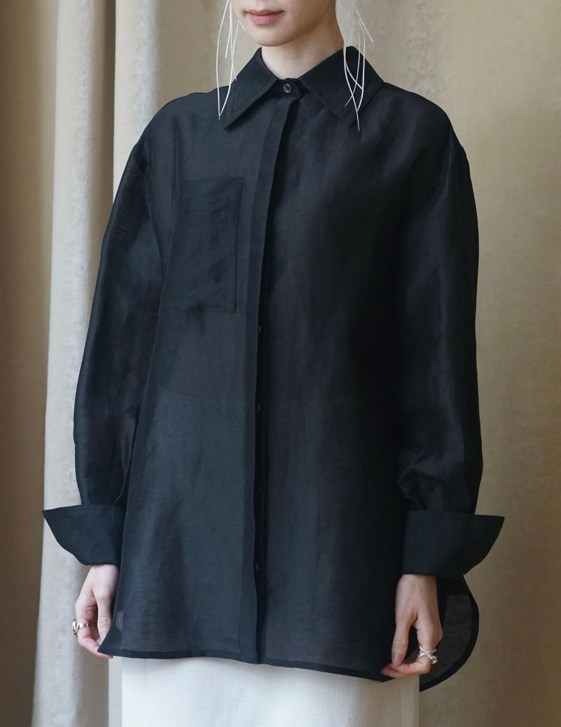 Sira Shirt・ Black
