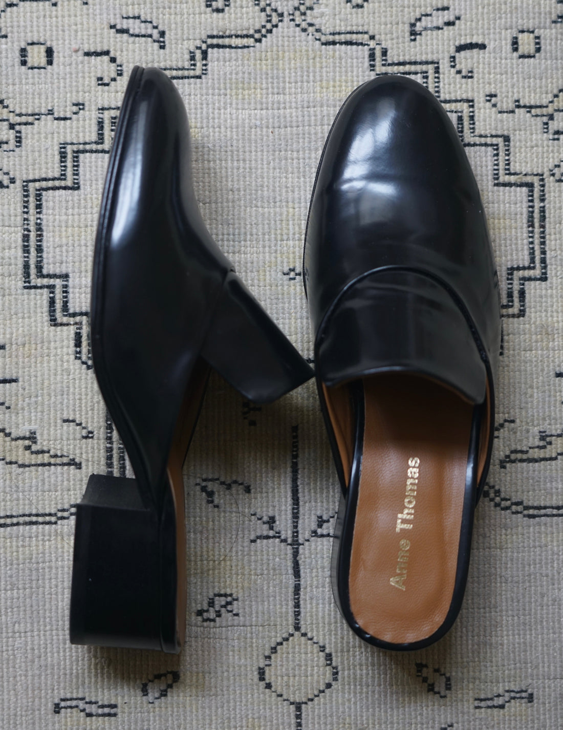 Fatima 穆勒鞋・黑色