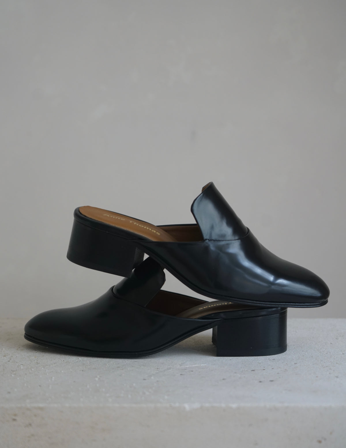 Fatima 穆勒鞋・黑色