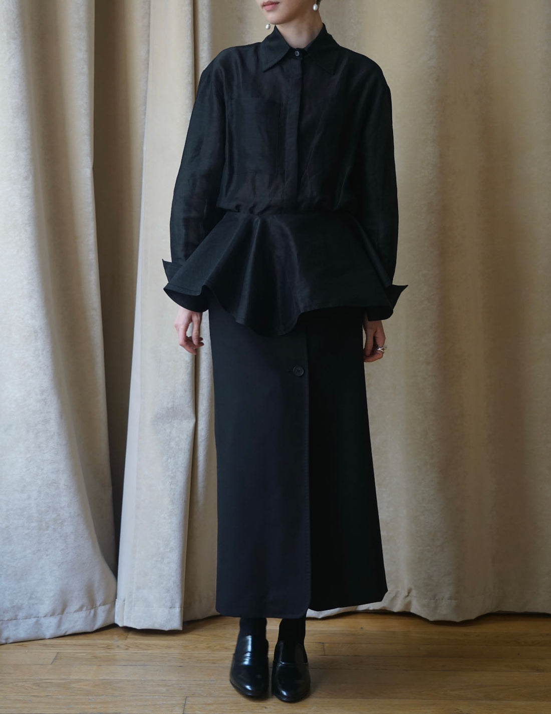 Sira Shirt・ Black