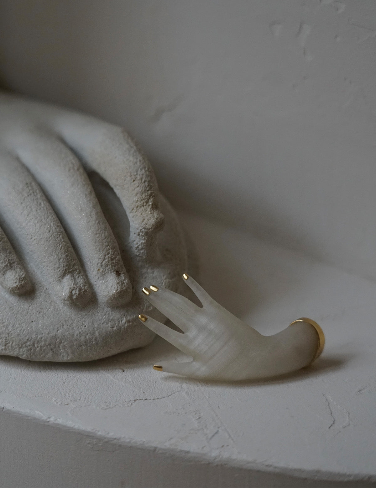 Renaissance Hand Brooch