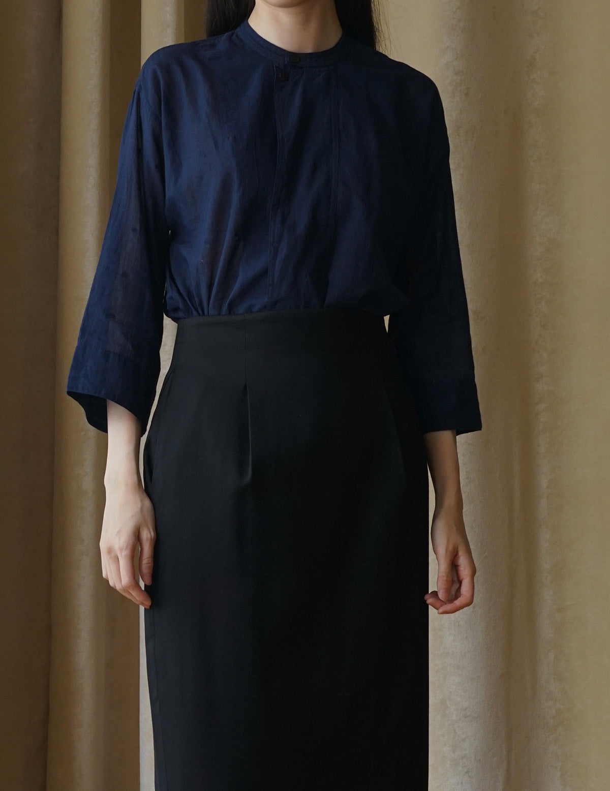 Erland Blouse・Indigo