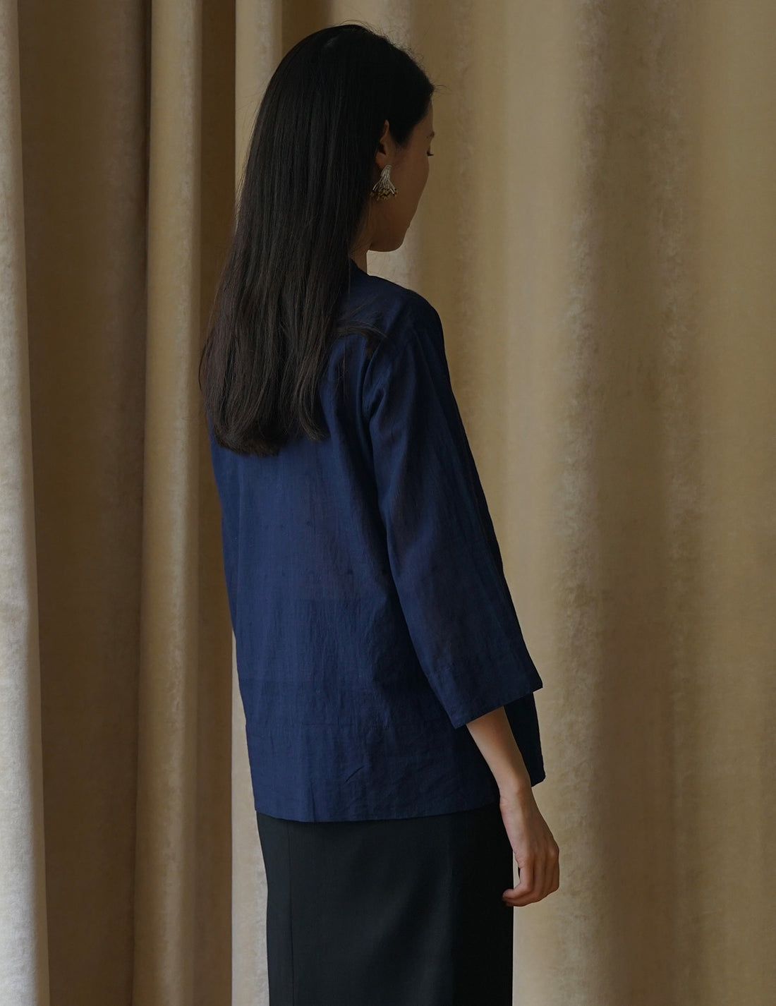 Erland Blouse・Indigo