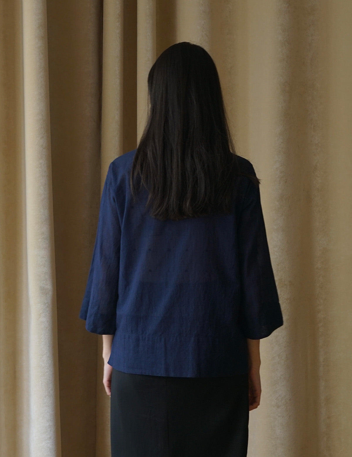 Erland Blouse・Indigo