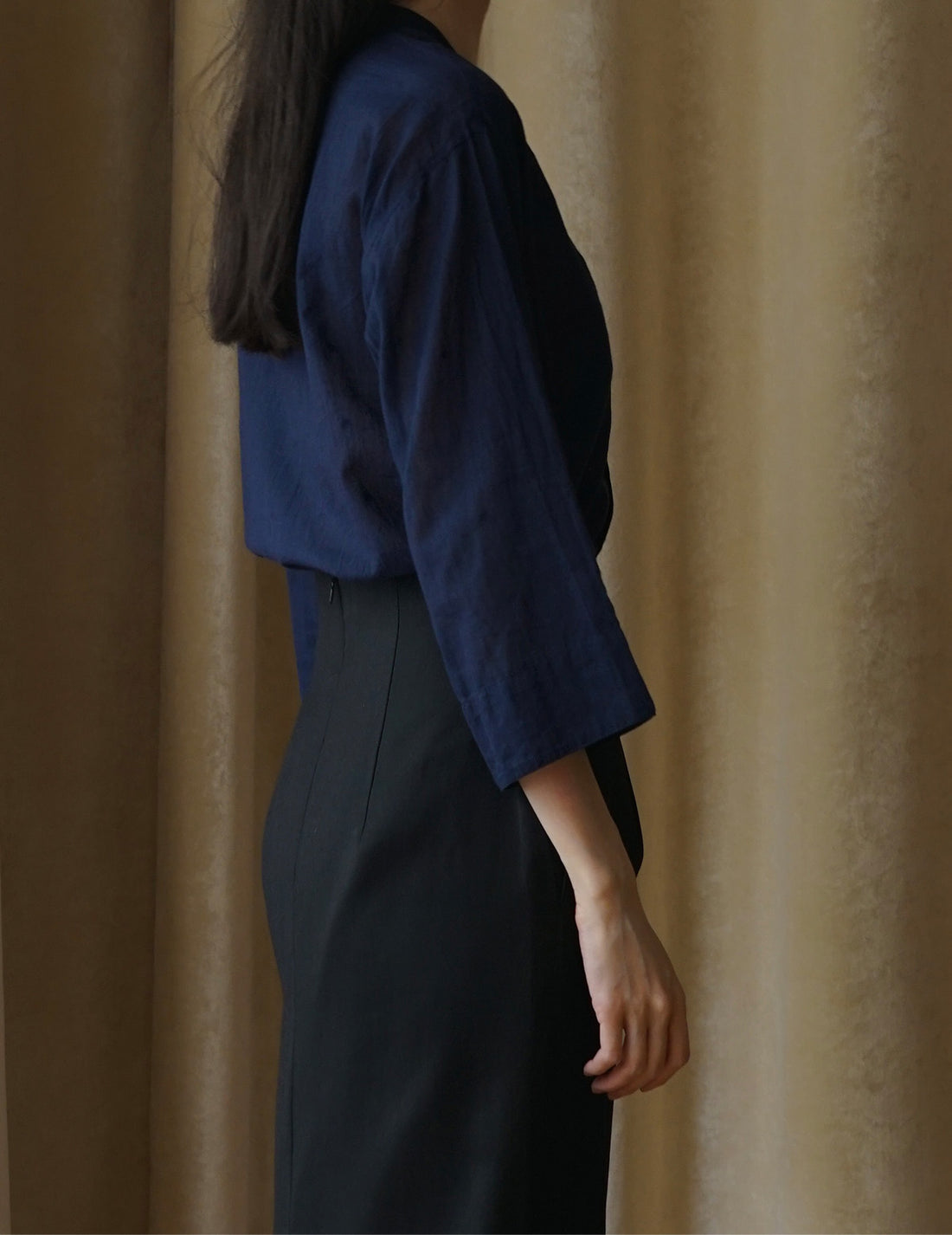 Erland Blouse・Indigo