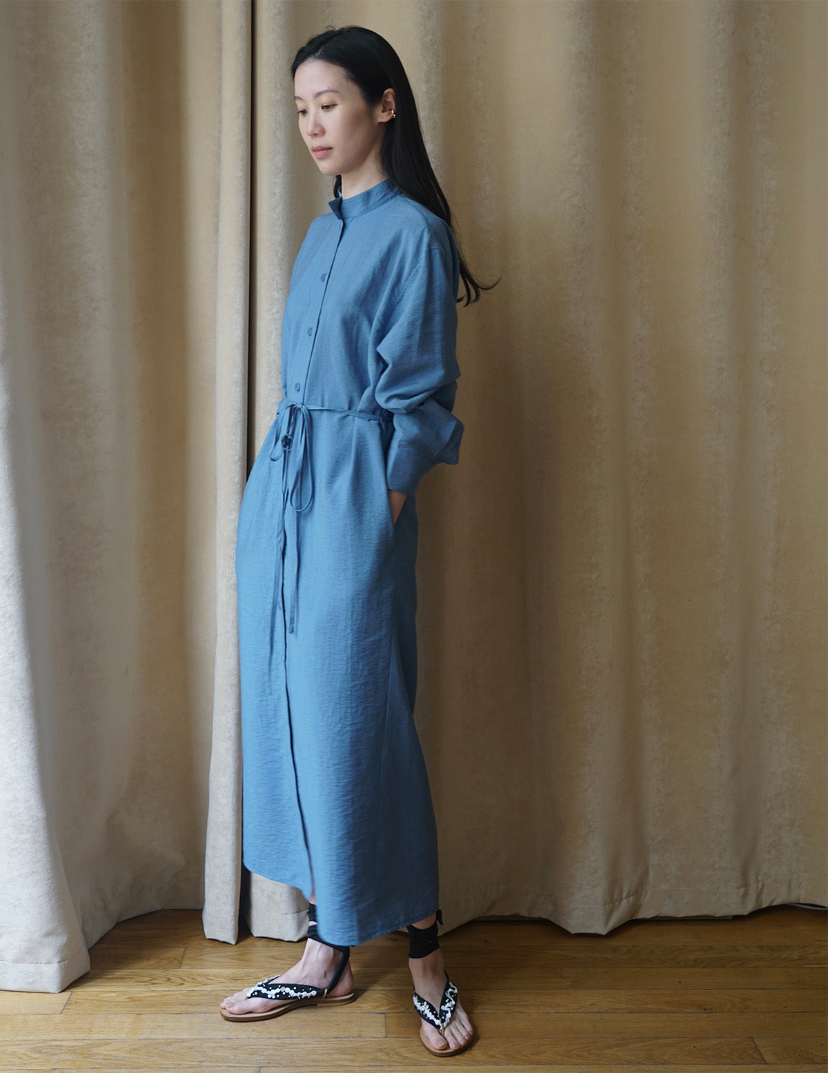 Backless Tied Long Dress