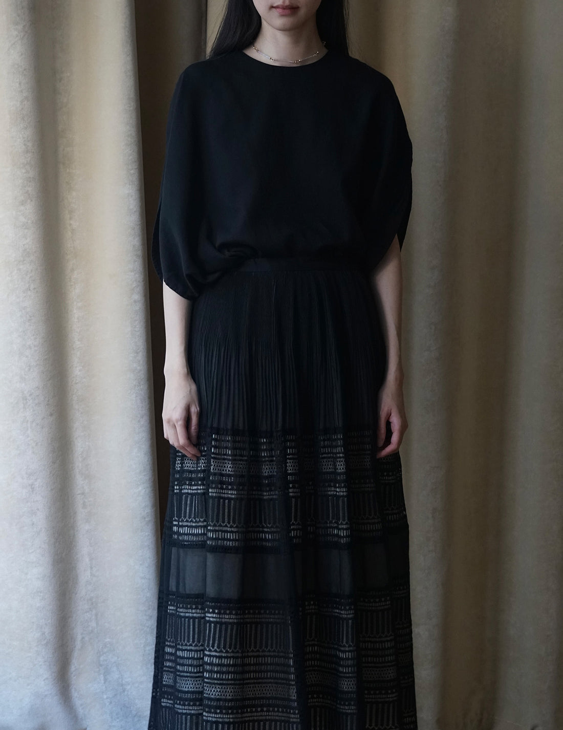 Streak Lace Skirt
