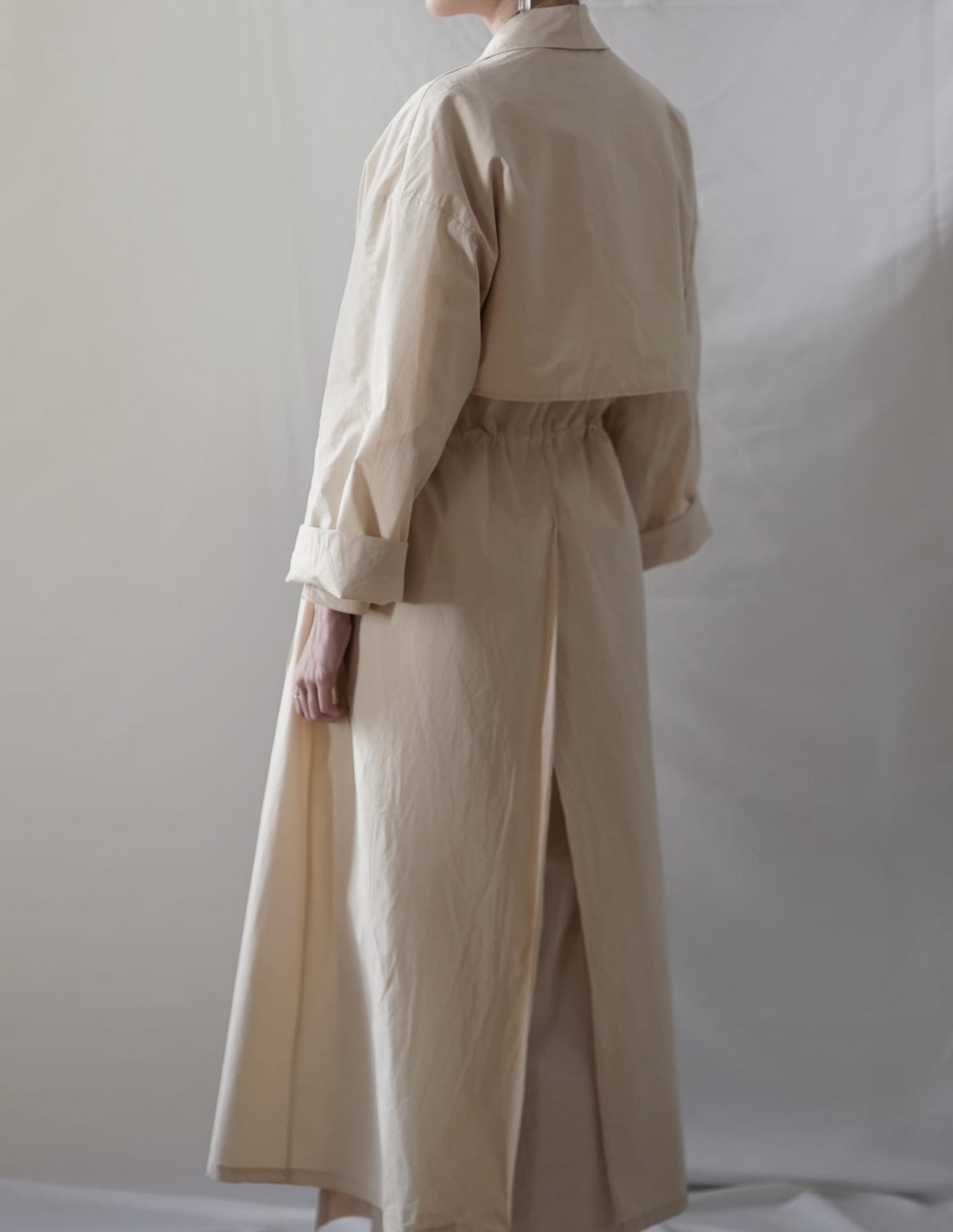 Poplin Trench Coat