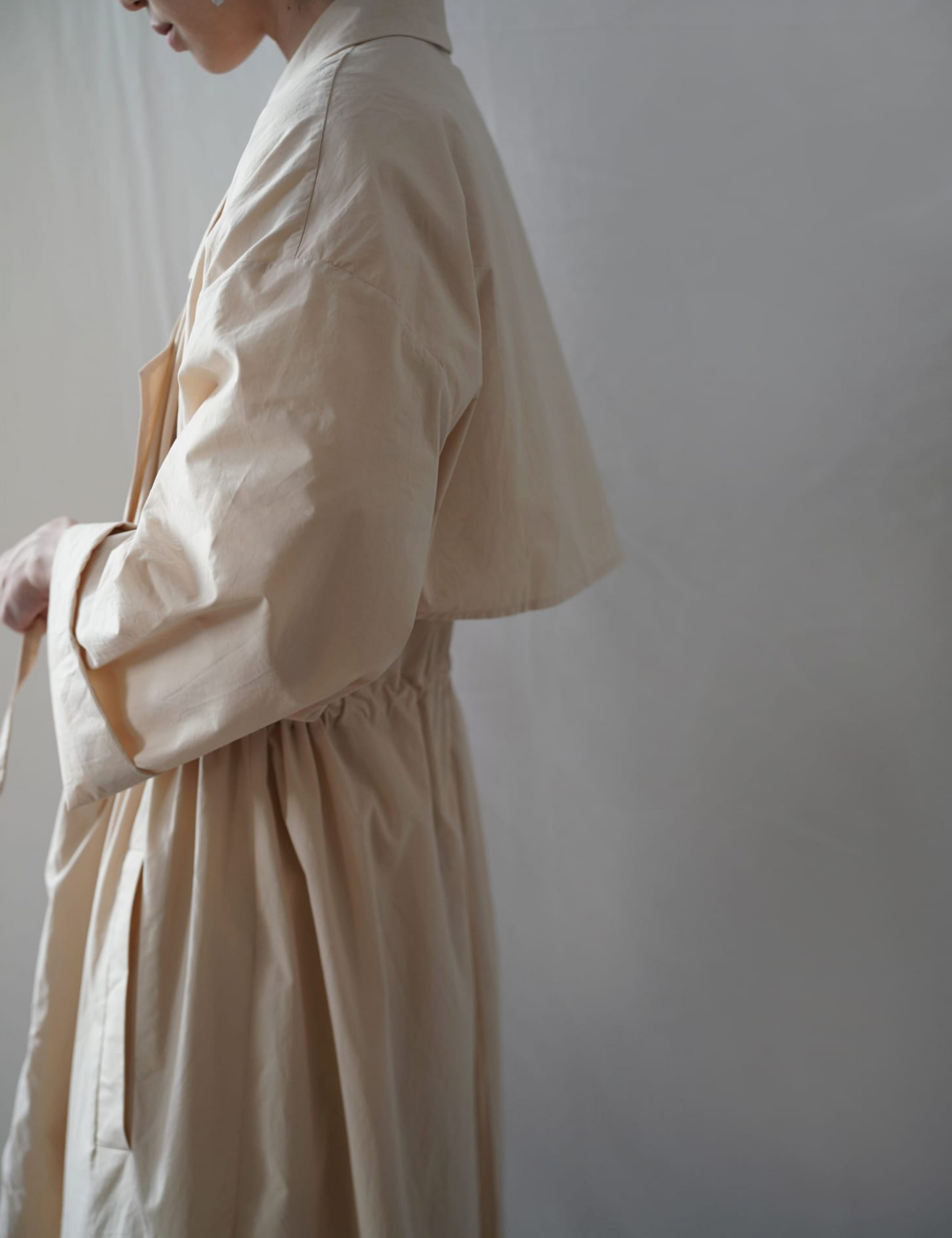 Poplin Trench Coat