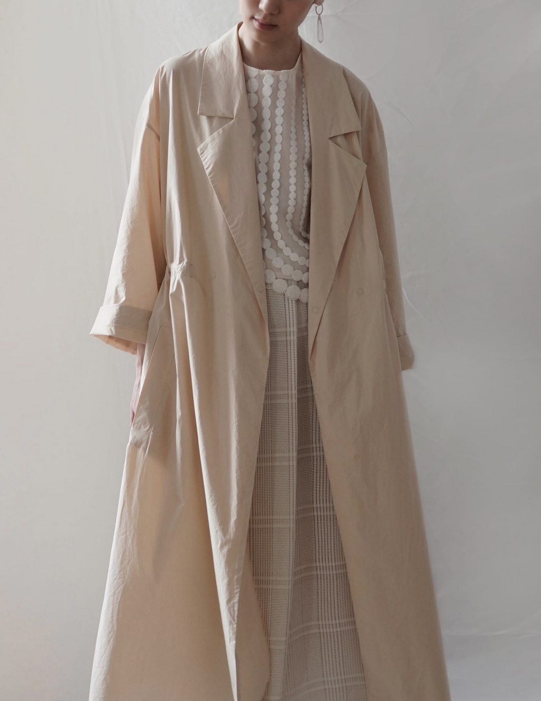 Poplin Trench Coat