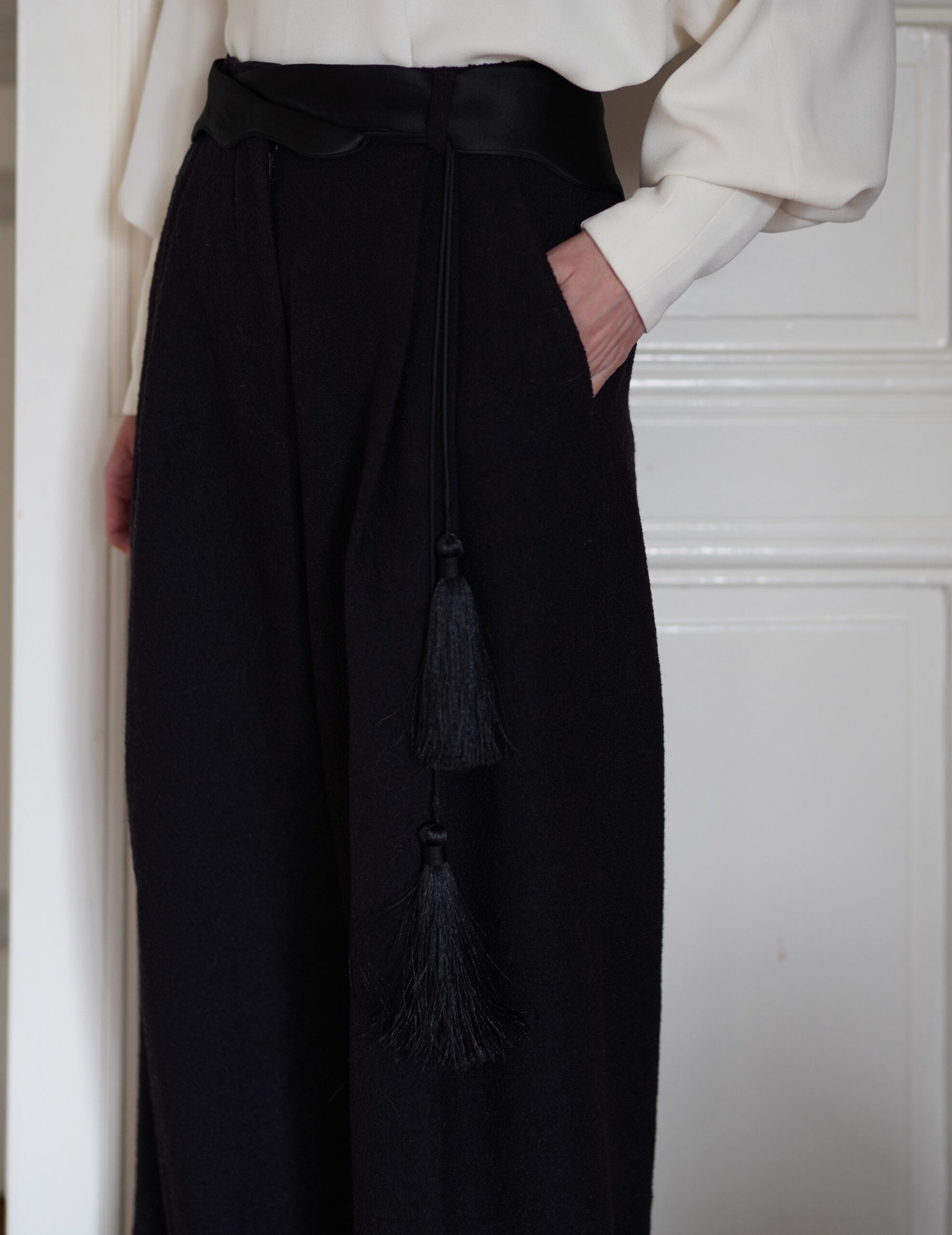 Paola Pants・Dark Brown