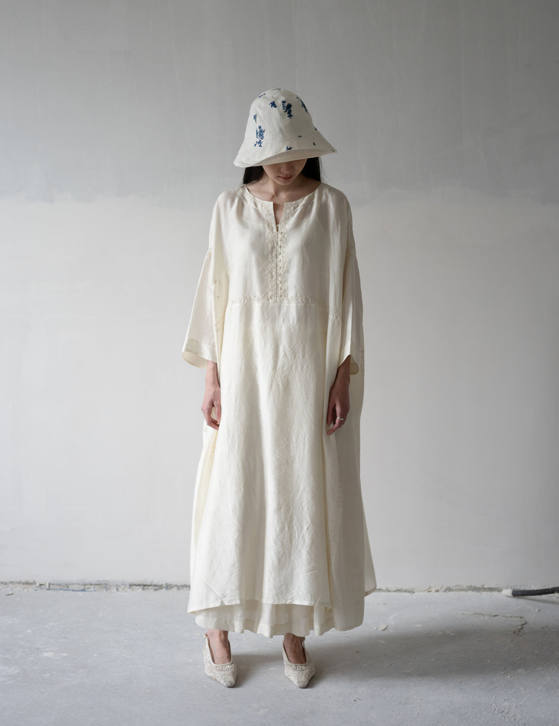 Reversible Bucket Hat・Indigo Print