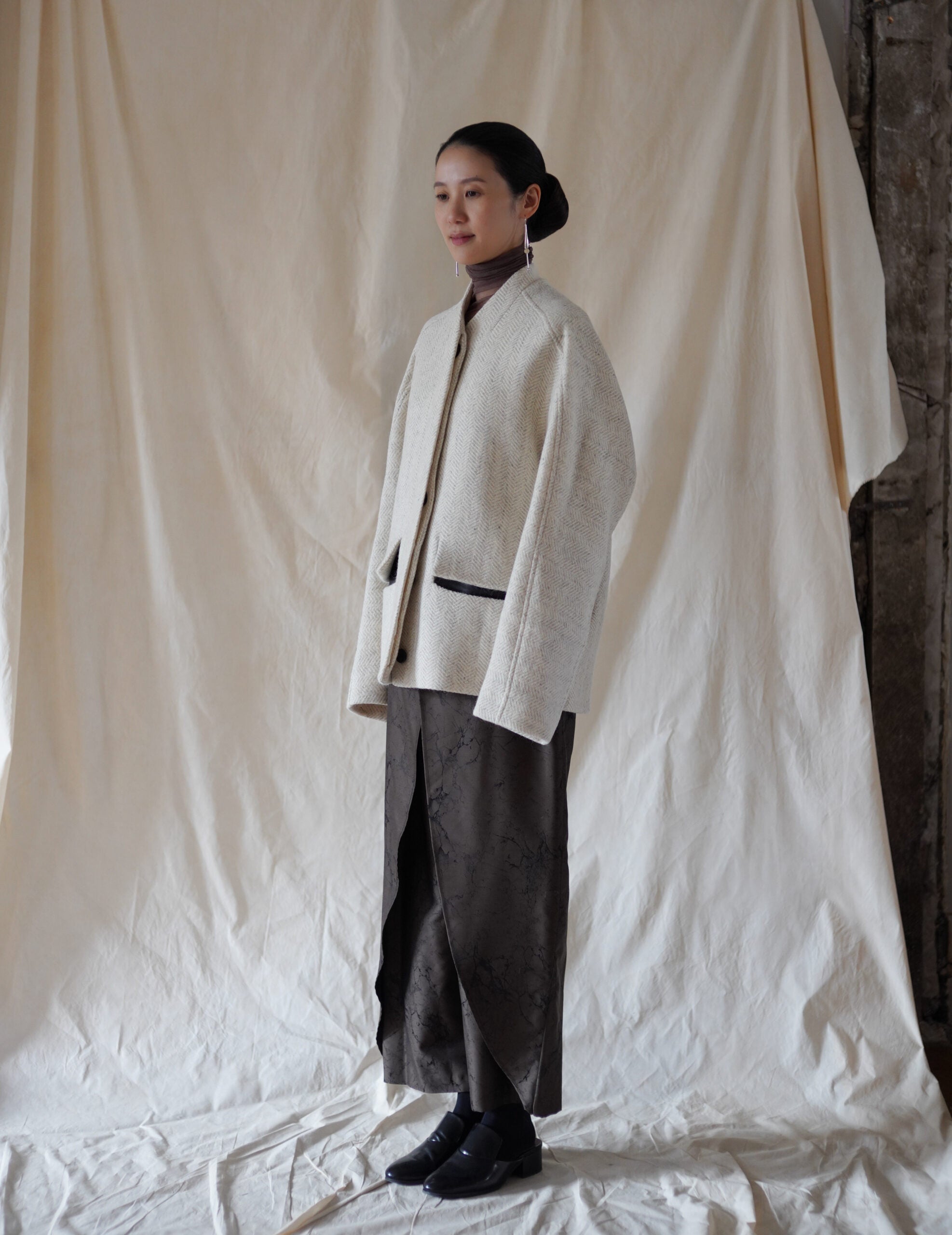 Jenne Wool Jacket・Oat