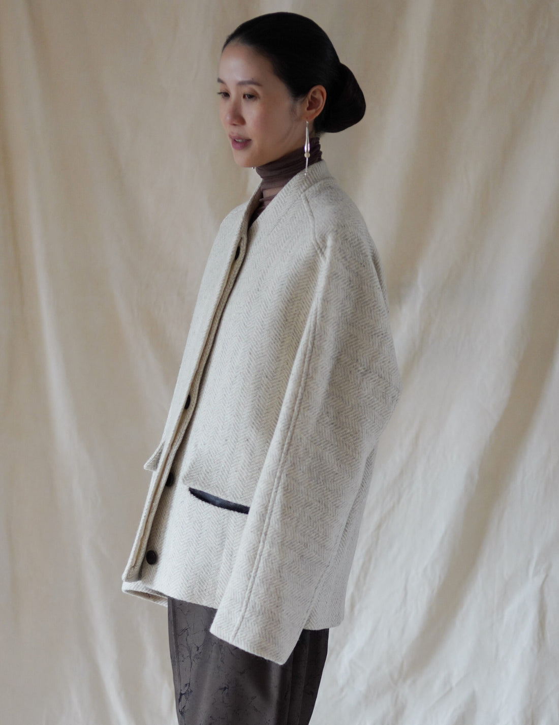 Jenne Wool Jacket・Oat