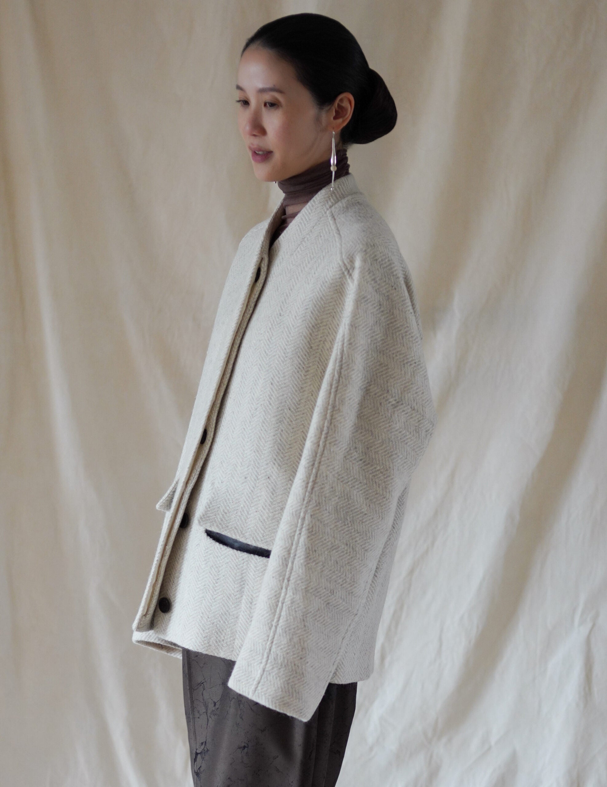 Jenne Wool Jacket・Oat